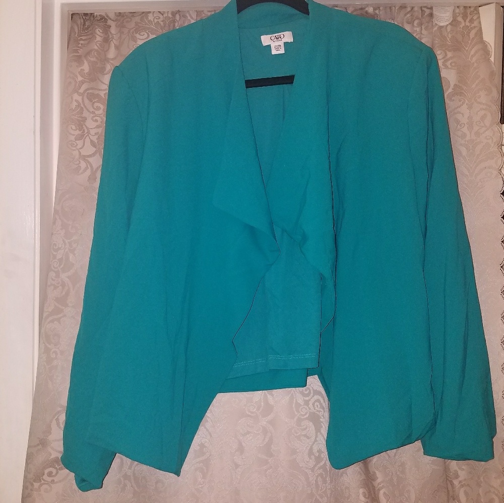 Aqua Green Blazer